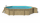 Holzpool EMOTION-FUN Oval 6,57 x 4,07 m Höhe 1,20 m