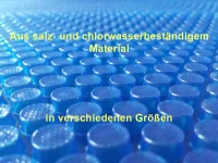 Solarfolie 400µm rechteckig 6,00 x 3,50 m Poolabdeckung chlorbeständig