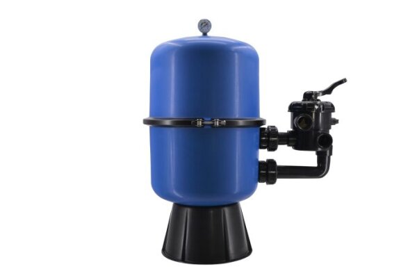 OKU Pacific Sandfilterbehälter mit geteilten Kessel Ø 400 mm inkl. 6-Wege Side Mount Ventil
