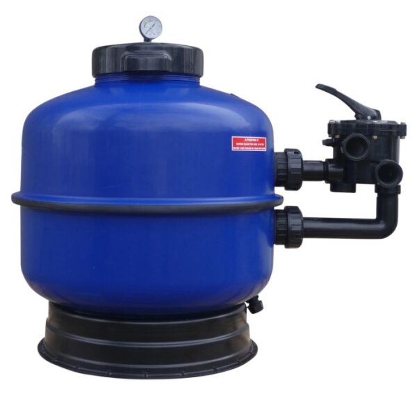 OKU Grenada Sandfilterbehälter HDPE Ø 600 mm inkl. 6-Wege Side Mount Ventil