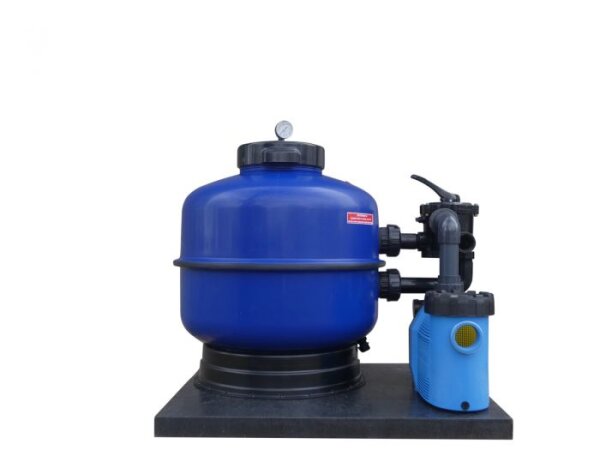 OKU Grenada Sandfilteranlage Ø 500 mm mit Badu Prime 11 230V inkl. 6-Wege Side Mount Ventil